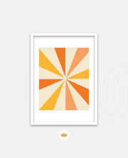 Sunburst Retro Rays