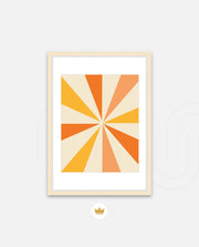 Sunburst Retro Rays