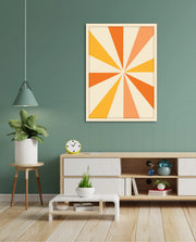 Sunburst Retro Rays