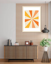 Sunburst Retro Rays