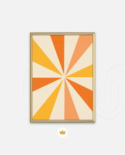 Sunburst Retro Rays