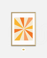 Sunburst Retro Rays