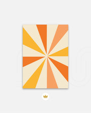 Sunburst Retro Rays