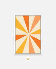 Sunburst Retro Rays