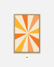 Sunburst Retro Rays