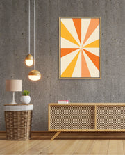Sunburst Retro Rays