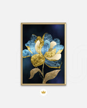 Blue Gold Bloom