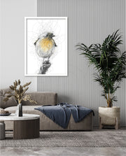 Golden Scribble Bird