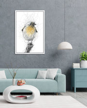 Golden Scribble Bird