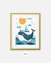 Sunny Whale Sail