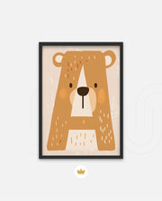 Bear Letter A