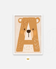 Bear Letter A