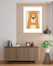 Bear Letter A