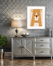 Bear Letter A