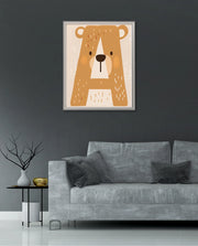 Bear Letter A