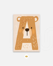 Bear Letter A
