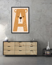 Bear Letter A
