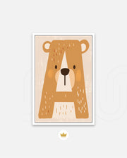 Bear Letter A