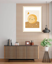 Golden Sleepy Moon