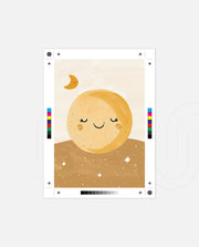 Golden Sleepy Moon