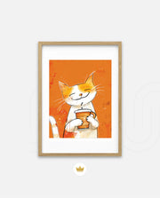 Coffee Cat Smile