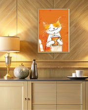 Coffee Cat Smile