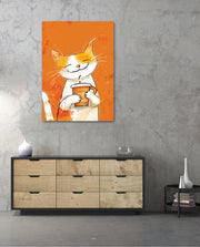 Coffee Cat Smile