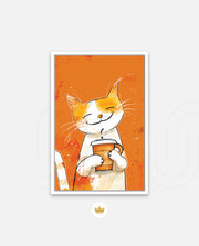 Coffee Cat Smile