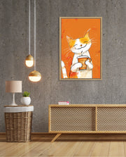 Coffee Cat Smile