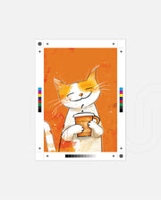 Coffee Cat Smile