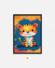 Playful Tiger Cub