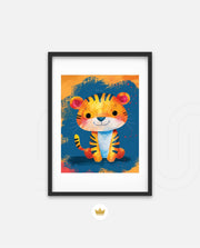 Playful Tiger Cub