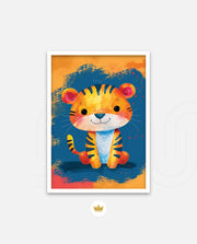 Playful Tiger Cub
