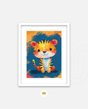 Playful Tiger Cub