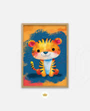 Playful Tiger Cub