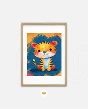 Playful Tiger Cub