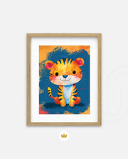 Playful Tiger Cub
