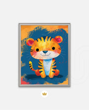Playful Tiger Cub