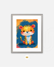 Playful Tiger Cub