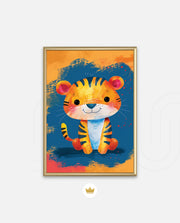 Playful Tiger Cub