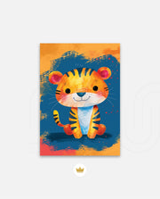 Playful Tiger Cub