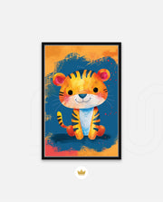 Playful Tiger Cub