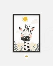 Smiling Zebra Sun