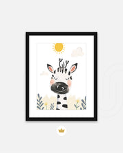 Smiling Zebra Sun