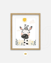 Smiling Zebra Sun