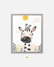 Smiling Zebra Sun