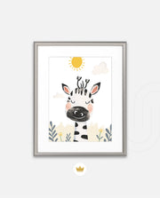 Smiling Zebra Sun