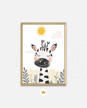 Smiling Zebra Sun