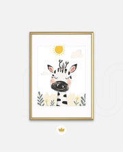 Smiling Zebra Sun