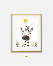 Smiling Zebra Sun